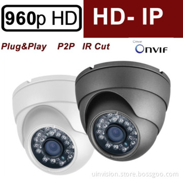 Vandalproof Dome IR Security CCTV IP Camera (UV-IPD3112)
